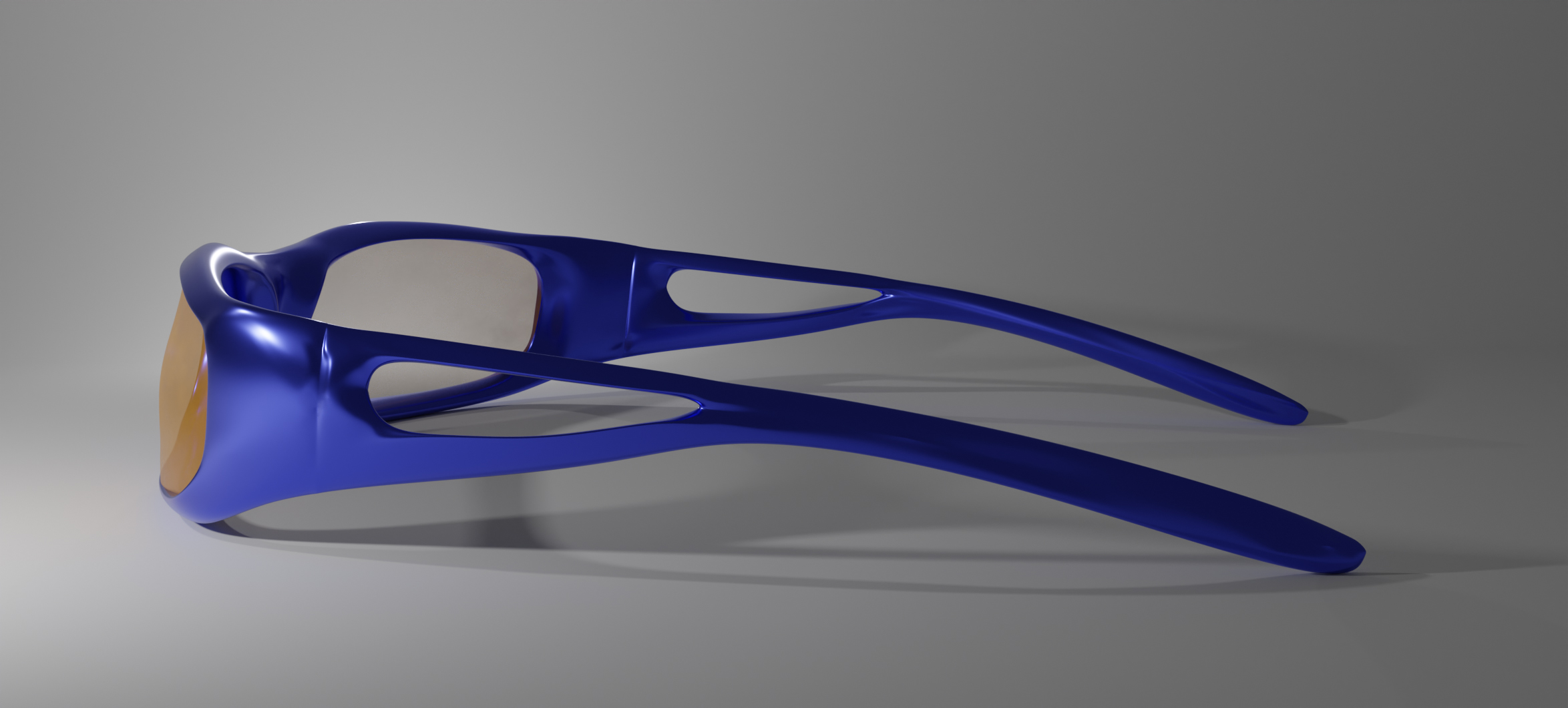 Blue sports glasses  preview image 3